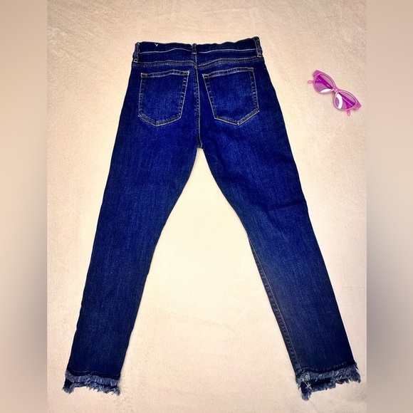 2/$15 LOFT high waisted cropped 24” jeans US 3/4 - Picture 3 of 8